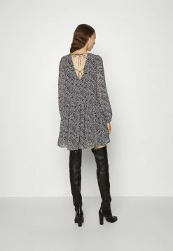 Patrizia Pepe ABITO DRESS - Day Dress - Black/white -Patrizia Pepe Shop 0175c7e250994ce68402c2a6fe060d0a