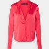 Patrizia Pepe CAMICIA BLOUSE - Button-down Blouse - Granadine Red 2 Patrizia Pepe CAMICIA BLOUSE - Button-down Blouse - Granadine Red -Patrizia Pepe Shop 020d0835b13f4ac8bc7987782196c900