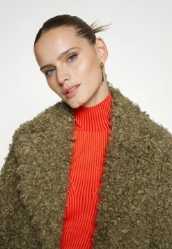 Patrizia Pepe CAPPOTTO COAT - Winter Coat - Siren Green -Patrizia Pepe Shop 0356c8cd45794d428f765294f8b514b0