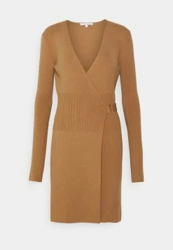 Patrizia Pepe ABITO DRESS - Jumper Dress - Chipmunk Brown -Patrizia Pepe Shop 06f38c7b73954dcdba4cb03a269e71dc