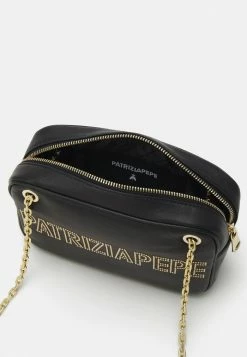 Patrizia Pepe FLY LOGO STUDS CAMERA CASE - Across Body Bag - Nero -Patrizia Pepe Shop 0768ace89a054bb78031b5835ce2cef4