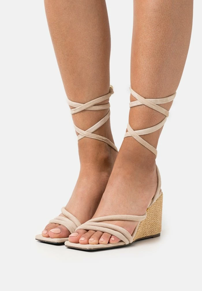 Wedge sandals - ocean sand Patrizia Pepe Wedge Sandals - Ocean Sand -Patrizia Pepe Shop 084405ec866d413e927e3a45f833c538