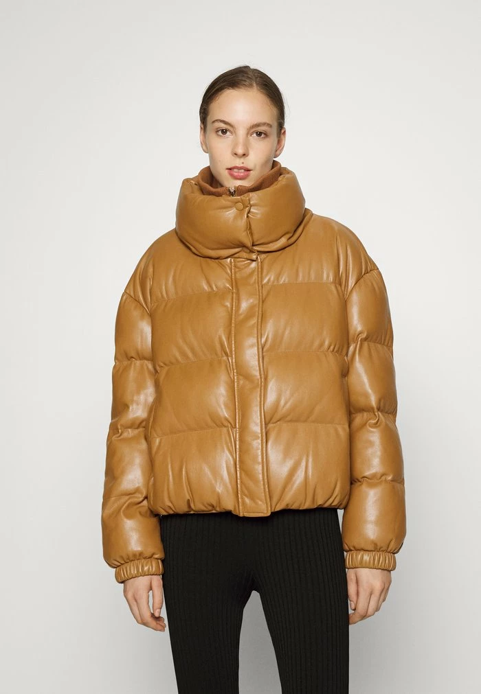 JACKET PUFFY - Winter jacket - chipmunk brown Patrizia Pepe JACKET PUFFY - Winter Jacket - Chipmunk Brown -Patrizia Pepe Shop 08547aa8f0cb448cae186be292cc586f