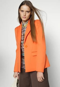 Patrizia Pepe GIACCA - Blazer - Orange Neon -Patrizia Pepe Shop 08ec6cc0a54343dda8482d76c810efa6