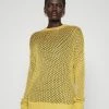 Patrizia Pepe MAGLIA - Jumper - Gold -Patrizia Pepe Shop 0b9ec8a08dce4bd7ae9182d6039193cb