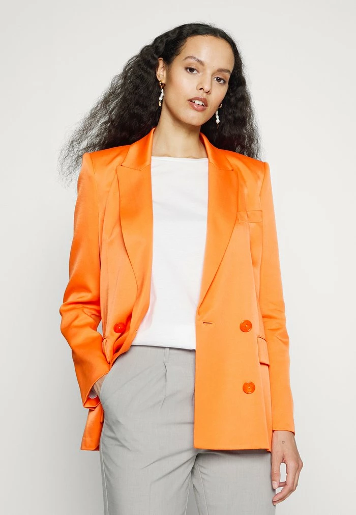 GIACCA JACKET - Blazer - flame orange Patrizia Pepe GIACCA JACKET - Blazer - Flame Orange -Patrizia Pepe Shop 0d0ded3b6adb496e9fa8edd1af5b1ac9