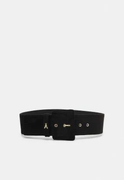 Patrizia Pepe BUCKLE VITA ALTA - Waist Belt - Nero