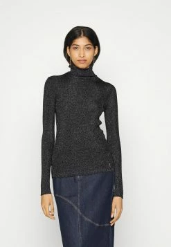 Patrizia Pepe MAGLIA - Jumper - Nero Lurex
