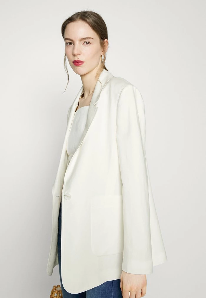 GIACCA - Short coat - sand white Patrizia Pepe GIACCA - Short Coat - Sand White -Patrizia Pepe Shop 11866dba62354049b2fb7a159868f2da