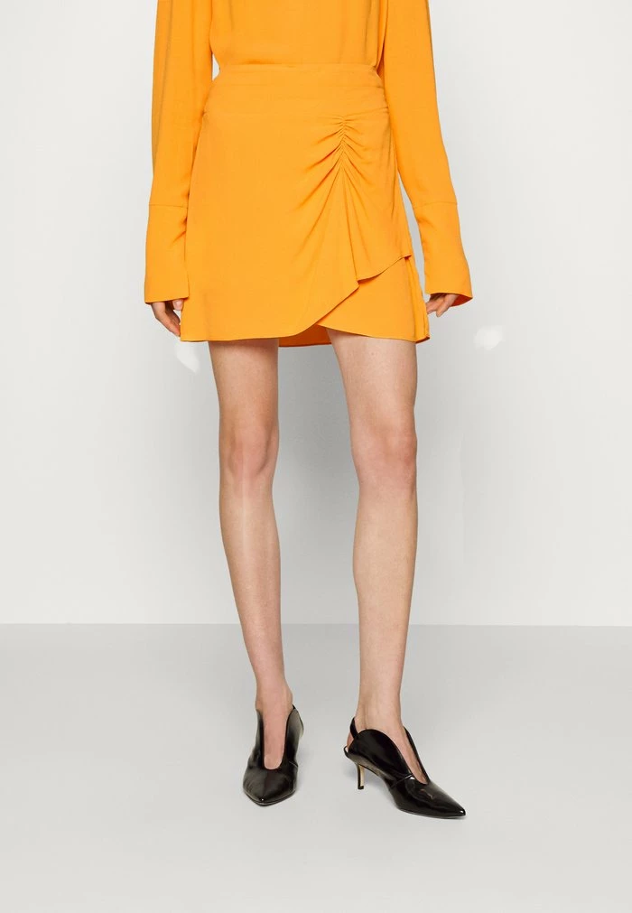 GONNA - Mini skirt - sun orange Patrizia Pepe GONNA - Mini Skirt - Sun Orange -Patrizia Pepe Shop 11b8b695644e4c1f91cf436c6293deb4