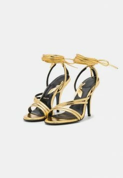 Patrizia Pepe High Heeled Sandals - Gold Star -Patrizia Pepe Shop 13c20323466a4f22bb3feff01990a8a7