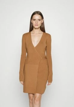 Patrizia Pepe ABITO DRESS - Jumper Dress - Chipmunk Brown