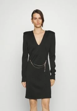 Patrizia Pepe ABITO DRESS - Shift Dress - Nero Fly