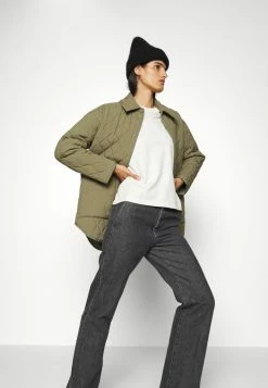 Patrizia Pepe GIUBBOTTO/JACKET - Light Jacket - Forest Green -Patrizia Pepe Shop 19fc9dd6ad6c4c058e25220ce09b3b20