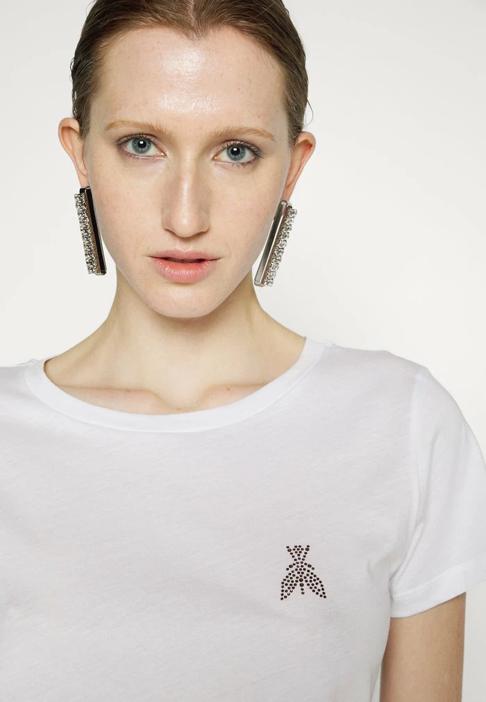 MAGLIA - Basic T-shirt - bianco ottico Patrizia Pepe MAGLIA - Basic T-shirt - Bianco Ottico -Patrizia Pepe Shop 1dee942a214f411dbc0c9834a25bec8c