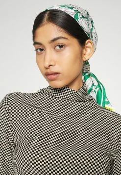 Patrizia Pepe MAGLIA - Long Sleeved Top - Black White Damier -Patrizia Pepe Shop 1e2b98515ceb4ed993ff584c3b09f23e