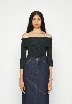 Patrizia Pepe MAGLIA - Jumper - Nero Lurex