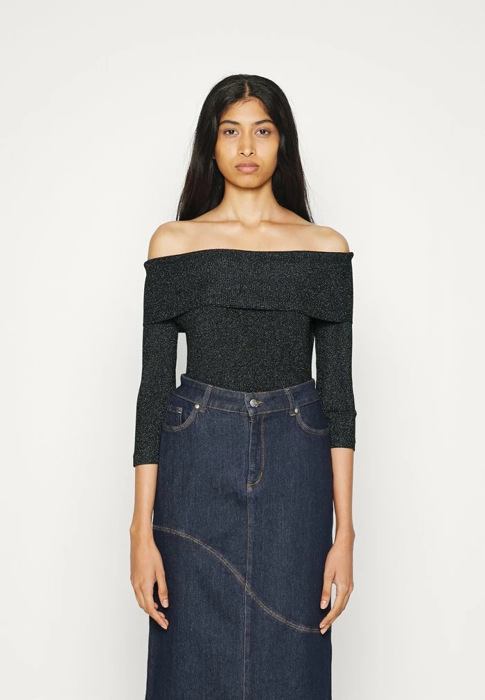 MAGLIA - Jumper - nero lurex Patrizia Pepe MAGLIA - Jumper - Nero Lurex -Patrizia Pepe Shop 1ed4517e7bb34931b4ca3db0f6390665