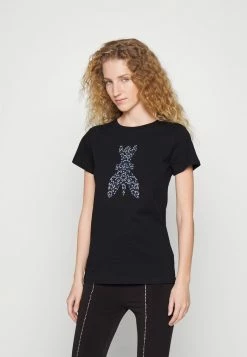 Patrizia Pepe Print T-shirt - Nero