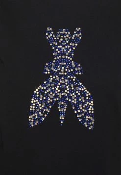 Patrizia Pepe Print T-shirt - Nero -Patrizia Pepe Shop 21c762178ad549e5881cfc5717967216