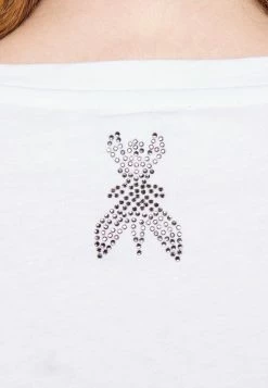 Patrizia Pepe MAGLIA - Print T-shirt - Bianco Ottico -Patrizia Pepe Shop 231cca887ebf458cb8ca99fcdf50d2ff