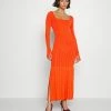 Patrizia Pepe ABITO DRESS - Jumper Dress - Bright Orange 2 Patrizia Pepe ABITO DRESS - Jumper Dress - Bright Orange -Patrizia Pepe Shop 235b01d5b59b4672bf5744d516ee3914