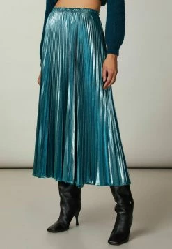 Patrizia Pepe GONNA - Pleated Skirt - Green