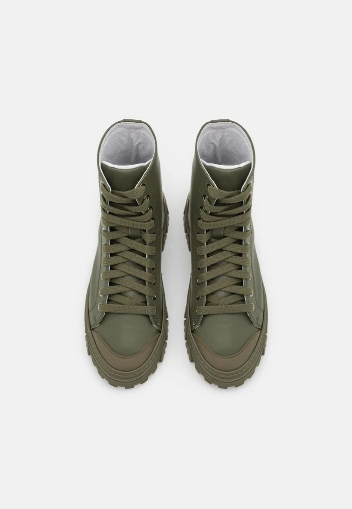 High-top trainers - forest green Patrizia Pepe High-top Trainers - Forest Green -Patrizia Pepe Shop 27c530a0b1b747e0b6518262a9b0ac07