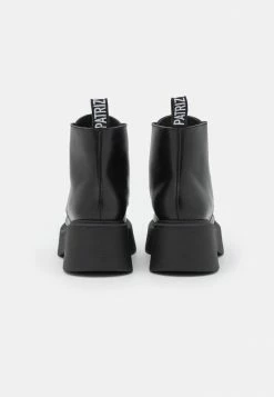 Patrizia Pepe Platform Ankle Boots - Black -Patrizia Pepe Shop 2a3ee8ef837440d182e2ea4ea3b31922