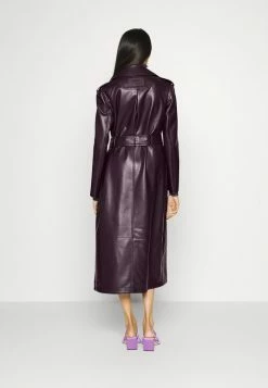 Patrizia Pepe Trenchcoat - Blazon Purple -Patrizia Pepe Shop 2d2421dd1b2c42d590bd4b2b086ed25d