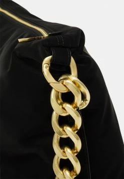 Patrizia Pepe DROP BAG - Handbag - Black -Patrizia Pepe Shop 2da30f33e2f04de1bd6a3cfb4c392aa2