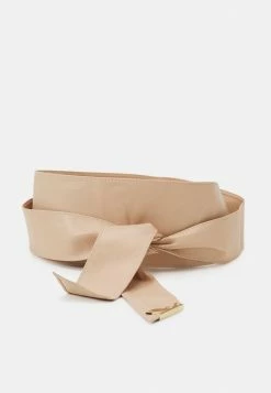 Patrizia Pepe ESSENTIAL FLY VITA ALTA - Waist Belt - Sunlight Soup Beige