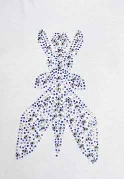 Patrizia Pepe Print T-shirt - Bianco Ottico -Patrizia Pepe Shop 34b894a66a254bd2aa46b0336e65d8d9