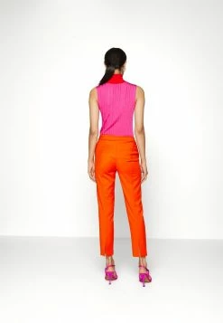 Patrizia Pepe PANTALONI - Trousers - Bright Orange -Patrizia Pepe Shop 34c563973bf043a7b5c4ea11ff7dd310