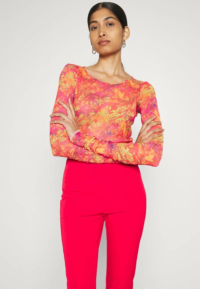 MAGLIA - Long sleeved top - orange kaleidoscopia Patrizia Pepe MAGLIA - Long Sleeved Top - Orange Kaleidoscopia -Patrizia Pepe Shop 375a9f0ed37d4b74ac80336378310931