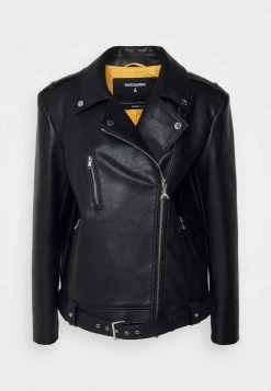 Patrizia Pepe GIACCA JACKET - Faux Leather Jacket - Nero