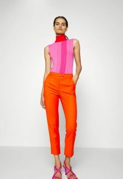 Patrizia Pepe PANTALONI - Trousers - Bright Orange -Patrizia Pepe Shop 3cda12a7610c493e8d93a74503365ee9