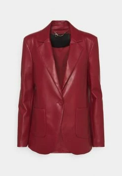 Patrizia Pepe JACKETS - Faux Leather Jacket - Red Earth -Patrizia Pepe Shop 3ed7929dcb5649aa8a46ed261e9a809d