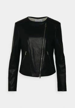 Patrizia Pepe JACKET - Leather Jacket - Nero -Patrizia Pepe Shop 3f3b8f3ce76c44f694decf3eb9b45ef7
