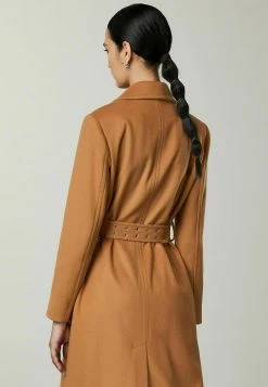 Patrizia Pepe CAPPOTTO COAT - Classic Coat - Brown -Patrizia Pepe Shop 423aeb8fc98f4cce90ea0fe316a180c8