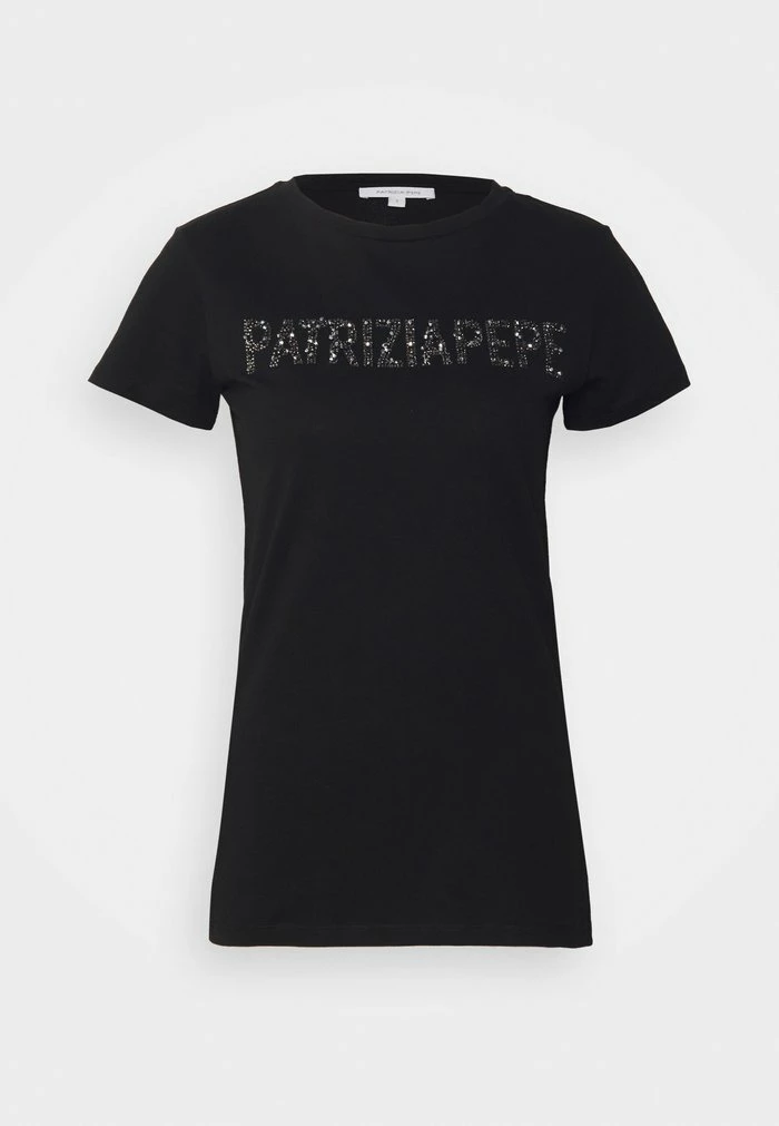 MAGLIA - Print T-shirt - nero Patrizia Pepe MAGLIA - Print T-shirt - Nero -Patrizia Pepe Shop 4c6b396d71e540c495be1959cf7e6ce1