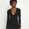 Patrizia Pepe TRICOT - Jumper - Nero -Patrizia Pepe Shop 4d0455ccf65d4960a3923f5110140d86