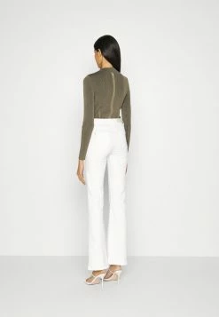 Patrizia Pepe PANTALONI TROUSERS - Bootcut Jeans - Bianco -Patrizia Pepe Shop 4d105b94adf042d5a467ebfccad79ceb