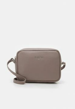 Patrizia Pepe CAMERA CASE - Across Body Bag - Dark Tatami