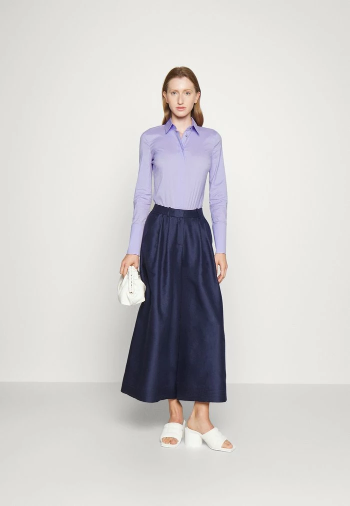 CAMICIA BODY BLOUSE - Button-down blouse - lilac Patrizia Pepe CAMICIA BODY BLOUSE - Button-down Blouse - Lilac -Patrizia Pepe Shop 50c1e5afe314410594171236042b80e2