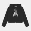 Patrizia Pepe FLY - Zip-up Sweatshirt - Black 2 Patrizia Pepe FLY - Zip-up Sweatshirt - Black -Patrizia Pepe Shop 5111801f5c6e45c886f94c4e37e84fc2