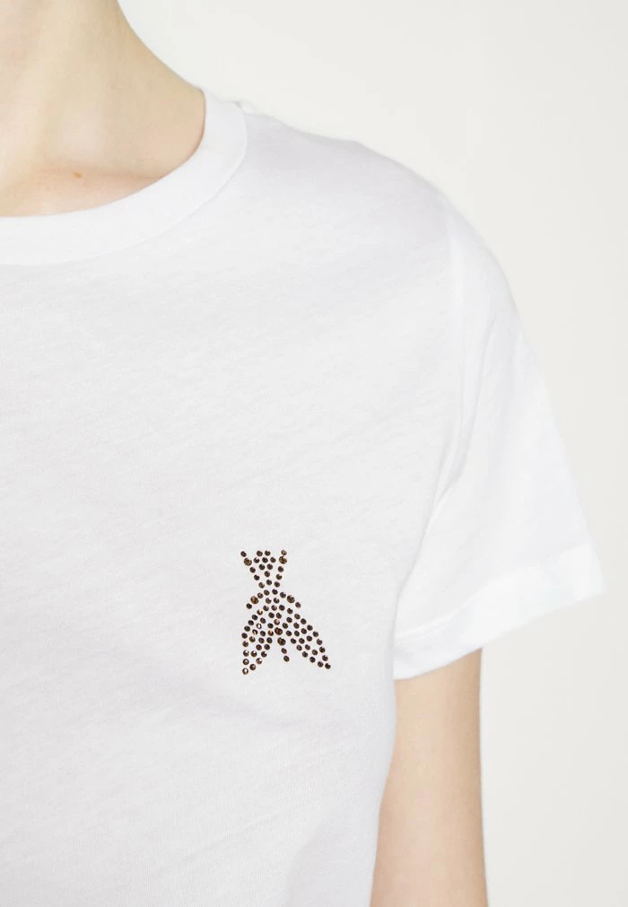 MAGLIA - Basic T-shirt - bianco ottico Patrizia Pepe MAGLIA - Basic T-shirt - Bianco Ottico -Patrizia Pepe Shop 51f8d2733eba4fa1b54b2bc6adbcb358