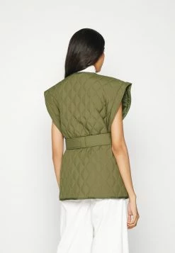Patrizia Pepe GILET - Waistcoat - Forest Green -Patrizia Pepe Shop 53757a77ea8c4cba85c6a0ee400d873f