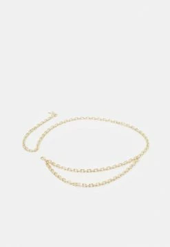 Patrizia Pepe FLY DIAMOND CUT CHAIN VITA ALTA - Belt - Gold Coloured