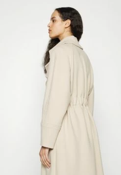 Patrizia Pepe Classic Coat - Ocean Sand -Patrizia Pepe Shop 5518bee220b1458eac19472e874637ae